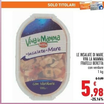Conad Superstore Fratelli Beretta Le Insalate Di Mare Viva La Mamma offerta