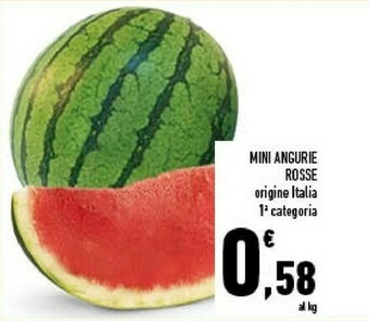 Conad Mini Angurie Rosse offerta