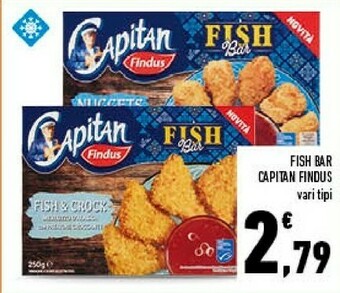 Conad Findus Fish Bar Capitan offerta