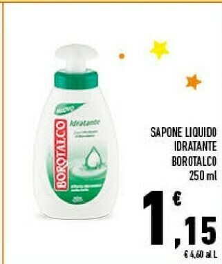 Conad Borotalco Sapone Liquido Idratante offerta