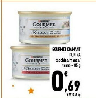 Conad Gourmet Purina Purina GOURMET GOLD 85 G offerta