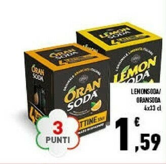 Fonti Di Crodo - Lemon Soda 330 G(ml)