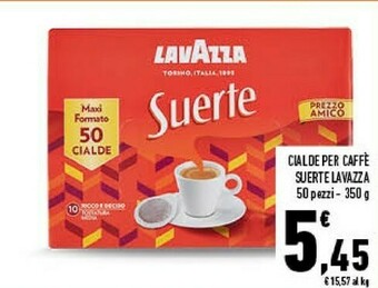 Conad Lavazza Cialde Per Caffe Suerte offerta