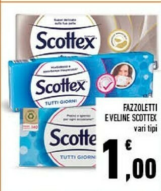 Conad Scottex Fazzoletti E Veline offerta