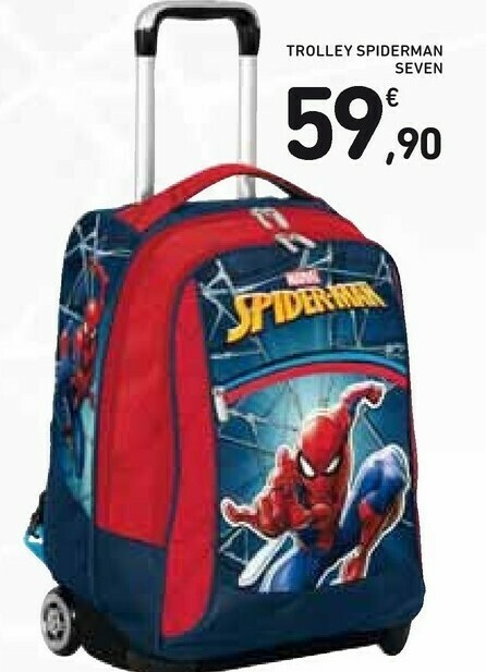 Seven Trolley Spiderman offerta di Conad Ipermercato
