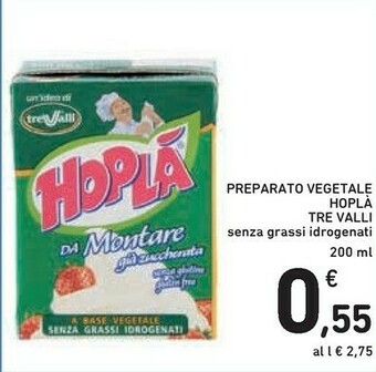 Conad Trevalli - Hoplà Da Montare A Base Vegetale Senza Grassi Idrogenati offerta