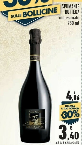 Conad Spumante Bottega offerta