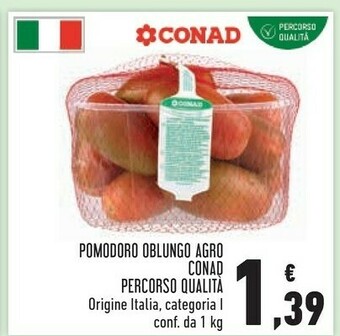 Conad Conad Pomodoro Oblungo Agro Percorso Qualita offerta