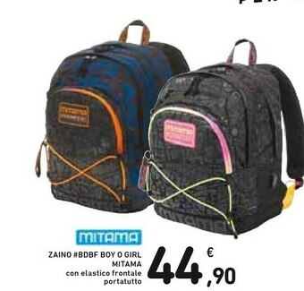 Conad Mitama Zaino BDBF Boy O Girl offerta