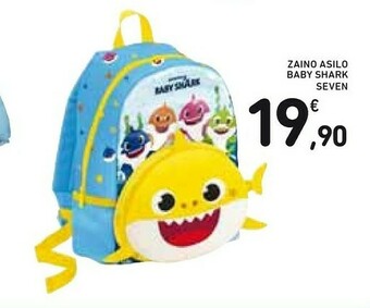 Conad Seven Zaino Asilo Baby Shark offerta