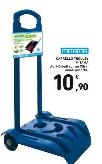 Conad Mitama Carrera Trolley Apri-Chiudi Con Un Click offerta