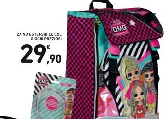 Conad Giochi preziosi Zaino Estensibile Lol offerta