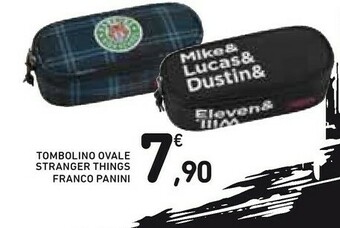 Conad Franco Panini Tombolino Ovale Stranger Things offerta