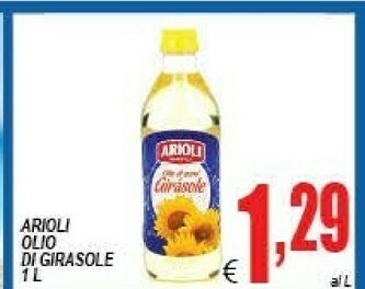 DEM Arioli Trasimeno SpA - Olio Di Semi Di Girasole 1000 G(ml) offerta