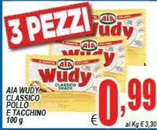 DEM Aia Wudy Classico Snack 100 G(ml) offerta