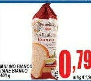 DEM Mulino Bianco Pan Bauletto Bianco 400 G(ml) offerta
