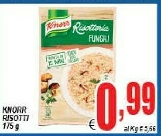DEM Knorr Risotti offerta