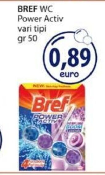 Acqua & Sapone Bref WC Power Activ vari tipi 50 gr offerta