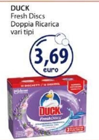 Acqua & Sapone Duck Fresh Discs Doppia Ricarica vari tipi offerta