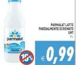 Gros Parmalat Latte parzialmente scremato offerta