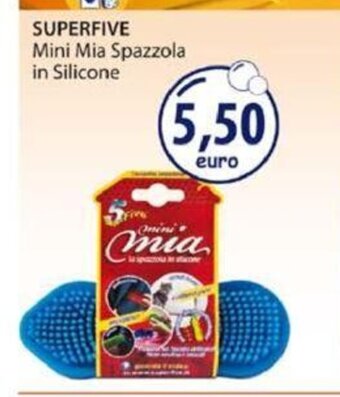 Acqua & Sapone Superfive Mini Mia Spazzola in Silicone offerta