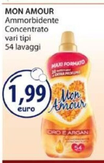 Acqua & Sapone Mon Amour Ammorbidente Concentrato vari tipi 54 lavaggi offerta