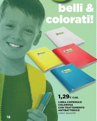 Coprimaxi Colorosa Con Trattamento Antibatterico