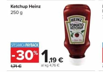 Carrefour Heinz Ketchup 250 g offerta
