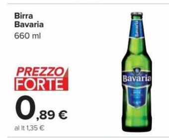 Carrefour Birra Bavaria 660 ml offerta