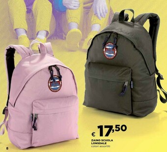 Ipercoop Lonsdale Zaino Scuola offerta