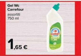 Carrefour Carrefour Gel Wc assortiti 750 ml offerta