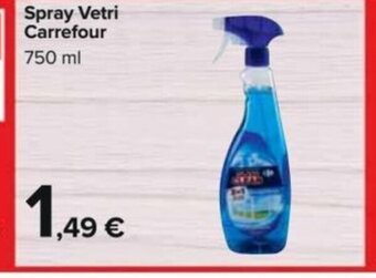 Carrefour Spray Vetri Carrefour 750 ml offerta