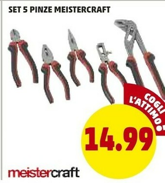 Meistercraft Set 5 Pinze