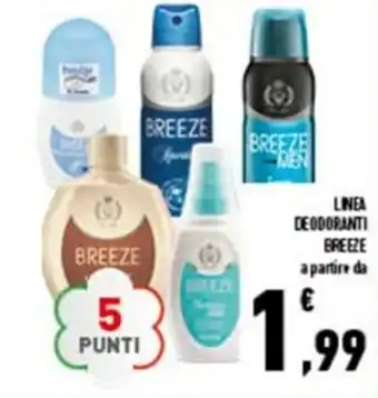 Conad City Breeze Deodoranti Linea offerta