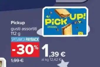 Carrefour Pick up gusti assorititi 112 g offerta