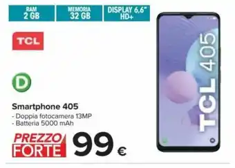 Carrefour TCL Smartphone 405 5000 mAh offerta