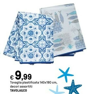 Iper La Grande Tavola&co Tovaglia Plastificata offerta