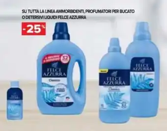 Su Tutta La Linea Ammorbidente, Profumatori Per Bucato O Detersivi Liquidi Felce Azzurra