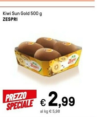 Iper La Grande Zespri - Kiwi Zespri Sungold 500 G(ml) offerta