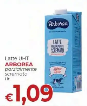 Supermercati Nonna Isa Arborea Latte UHT parzialmente scremato 1 lt offerta