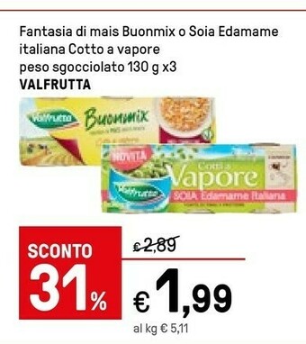 Iper La Grande Valfrutta Fantasia Di Mais Buonmix offerta