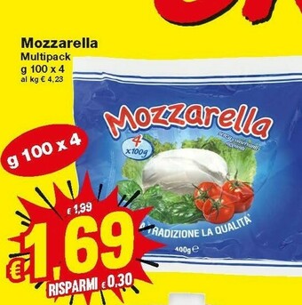 Prix Quality Mozzarella offerta