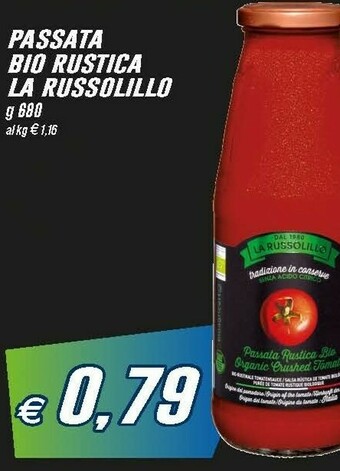 Prix Quality La russolillo Passata di pomodoro offerta