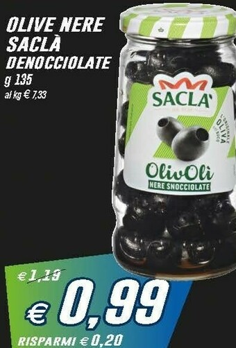 Prix Quality Saclà Olive offerta