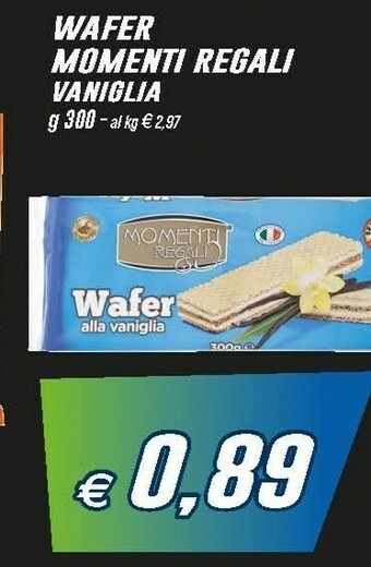 Prix Quality Momenti regali Wafer offerta
