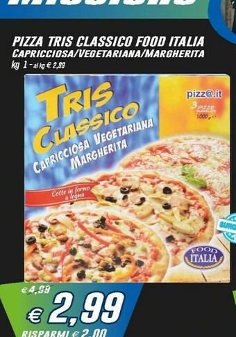 Prix Quality Forno a legna Pizza surgelata offerta
