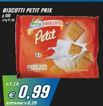 Prix Quality Biscotti offerta
