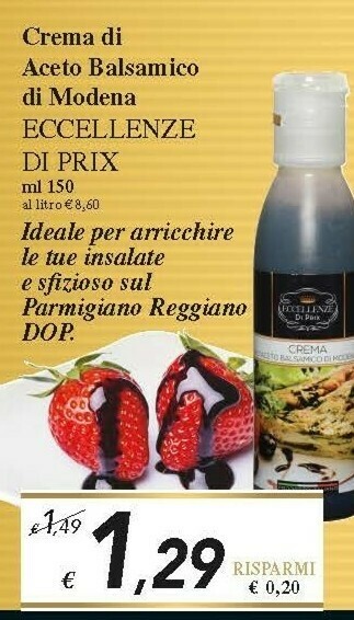 Prix Quality Casa Modena Parmigiano offerta