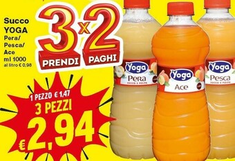 Prix Quality Yoga succhi offerta