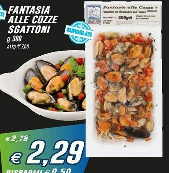 Prix Quality Cozze offerta